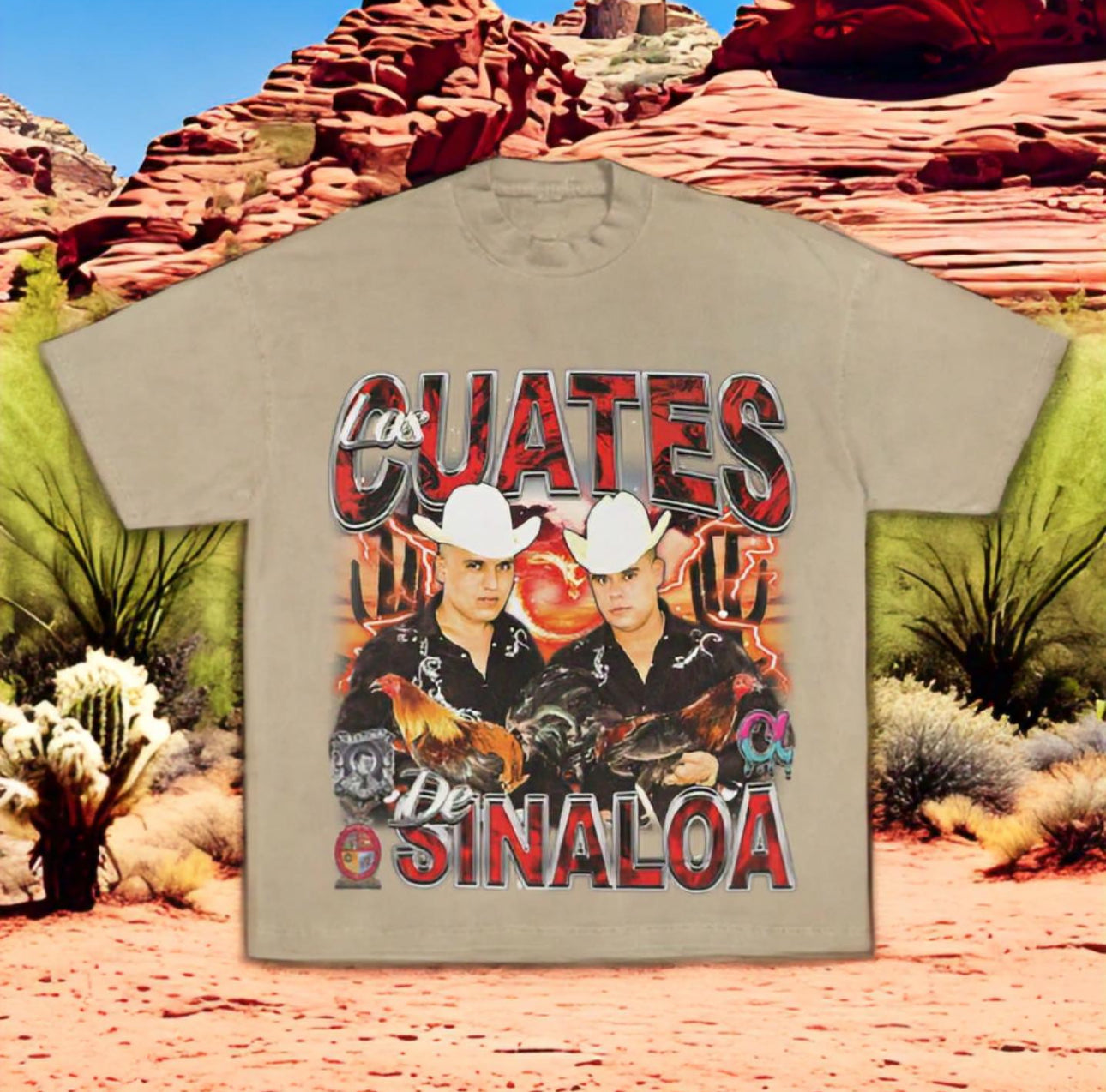 Cuates de Sinaloa Tee