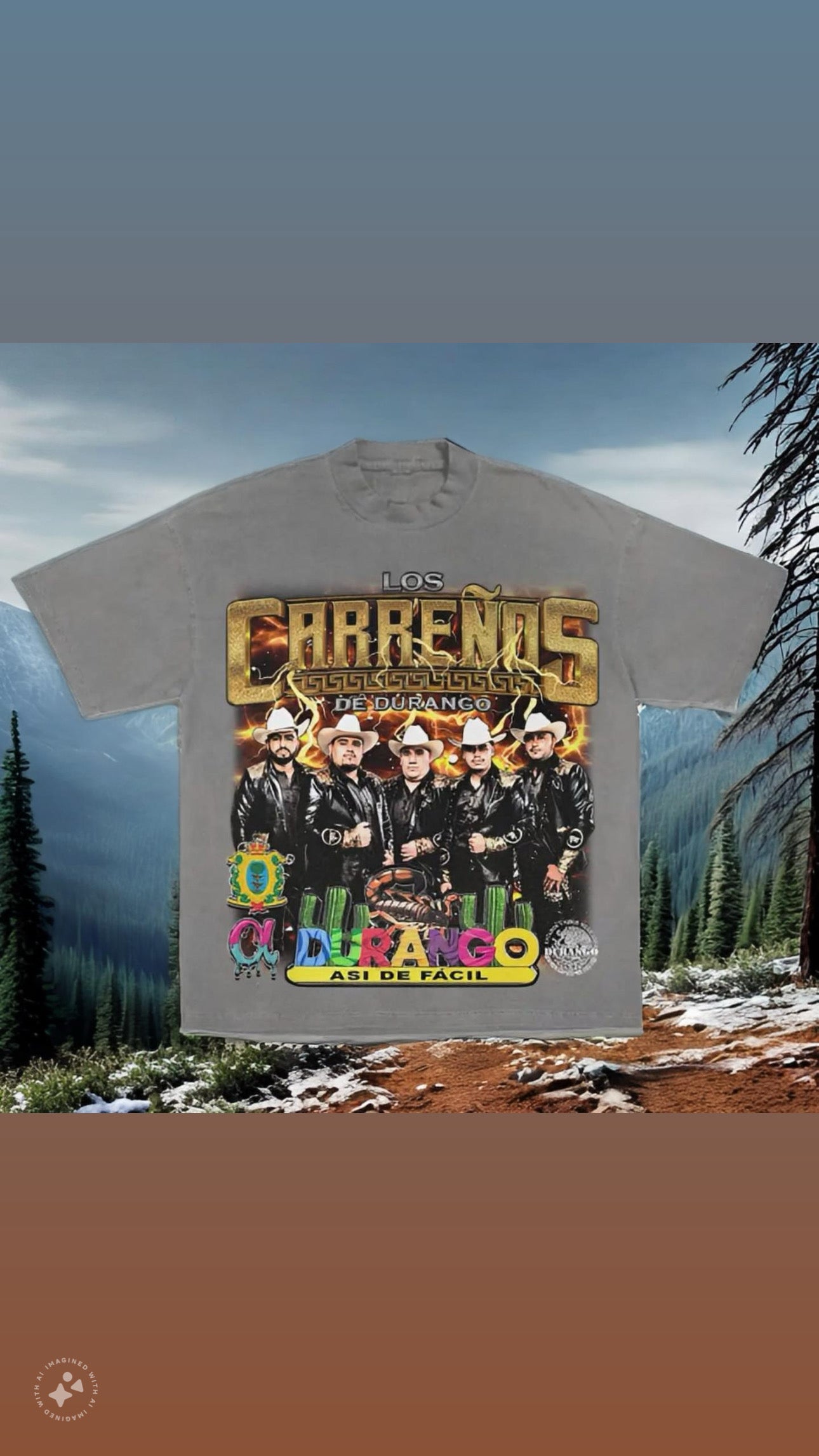 Los Carreños De Durango tee