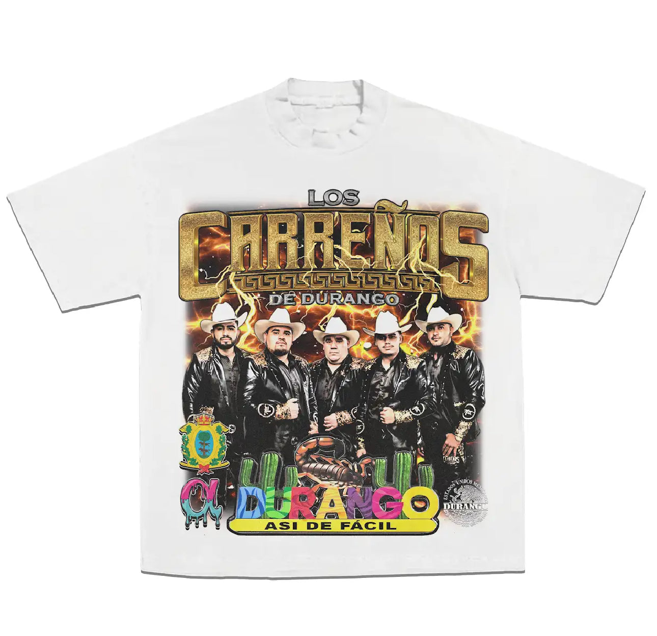 Los Carreños De Durango tee