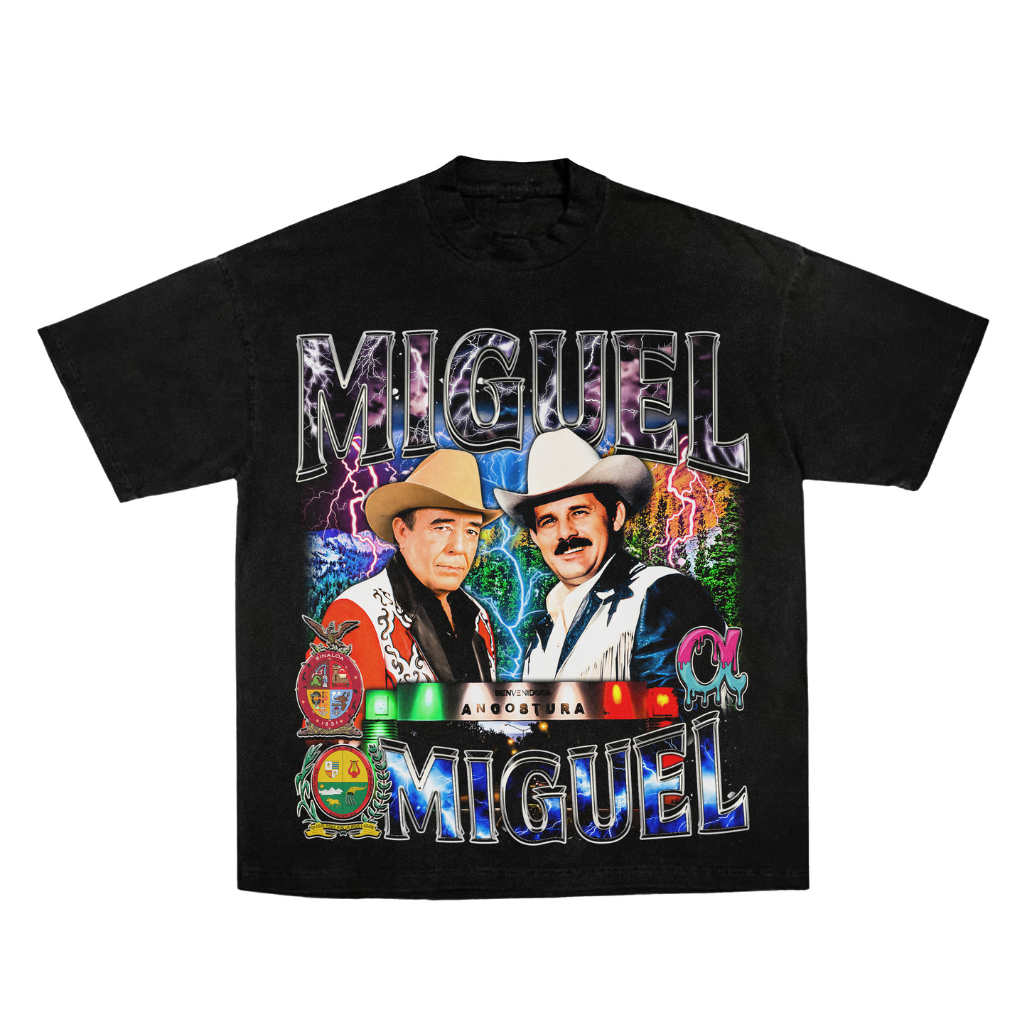 Miguel y Miguel tee