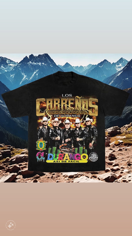 Los Carreños De Durango tee